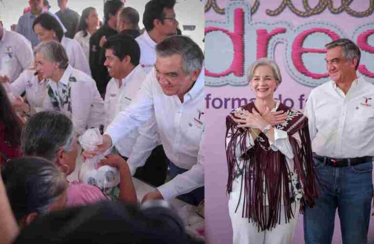 Cumplen Américo y María de Villarreal a las familias de Jaumave