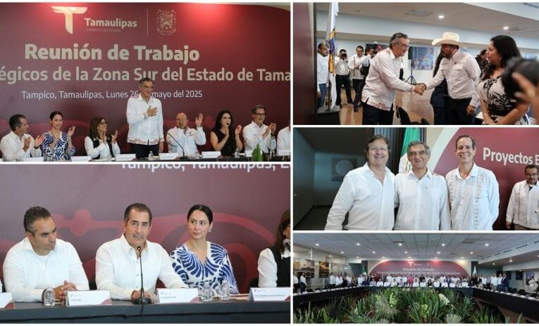 Anuncia Américo inversión histórica de 19 mil MDP para detonar desarrollo del sur de Tamaulipas