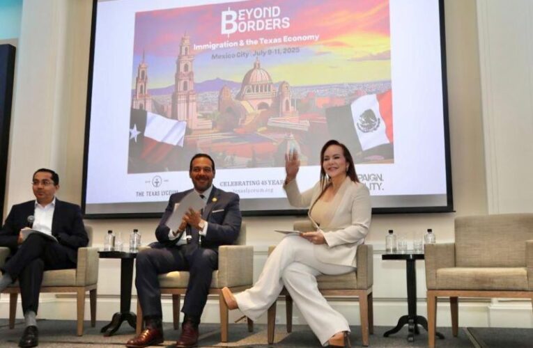 ALCALDESA CARMEN LILIA CANTUROSAS DESTACA LIDERAZGO DE NUEVO LAREDO EN FORO INTERNACIONAL ENCABEZADO POR EMBAJADOR DE ESTADOS UNIDOS EN MÉXICO