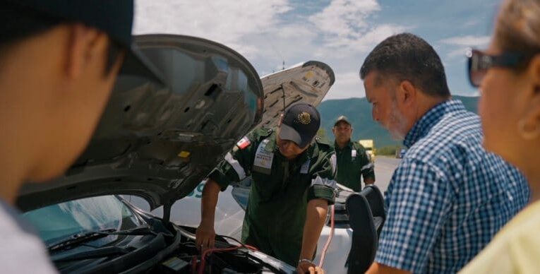 Brindan Ángeles Verdes 2 mil atenciones a paseantes en Tamaulipas