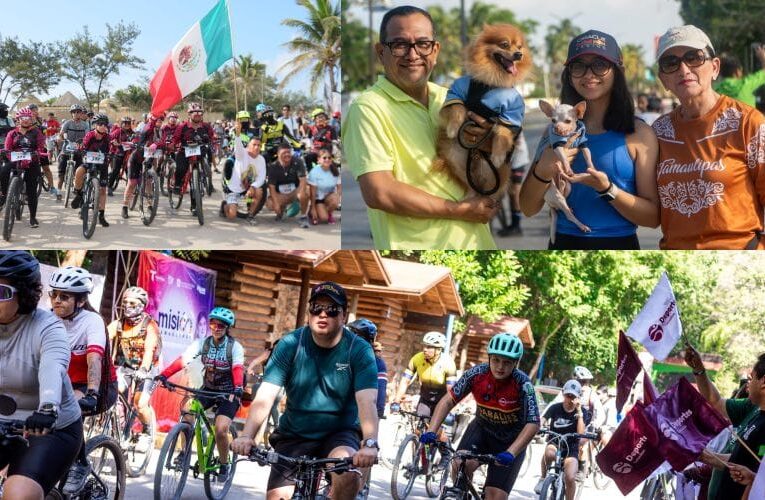 Todo un éxito la Rodada y Carrera por la Paz en Altamira