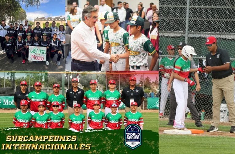 Tamaulipas vuelve a brillar en el béisbol infantil internacional