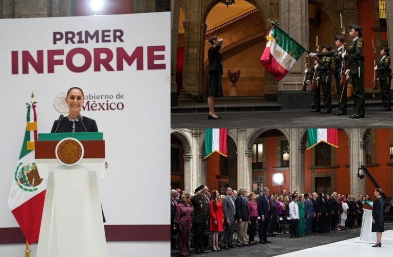 Asiste Américo al Primer Informe de la presidenta Claudia Sheinbaum