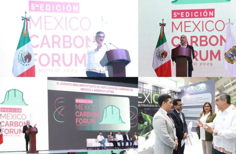 Inaugura Américo la 5ª edición del México Carbon Forum en Tampico