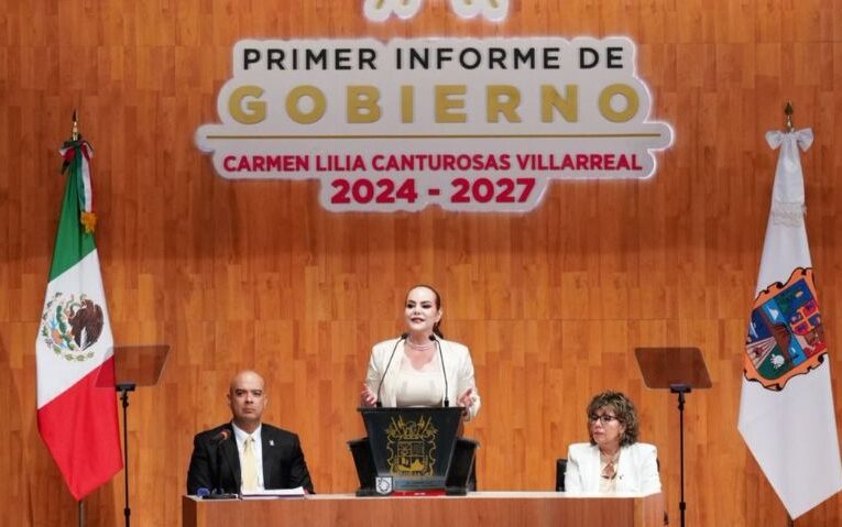 “JUNTOS LO HACEMOS POSIBLE”: PRESENTA CARMEN LILIA CANTUROSAS PRIMER INFORME DE RESULTADOS DEL SEGUNDO PERIODO