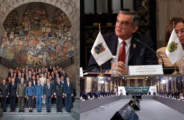 Participa Américo Villarreal en Consejo Nacional de Seguridad Pública; destacan avances en Tamaulipas