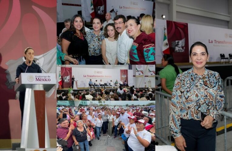 Tamaulipas Avanza de la mano de Claudia Sheinbaum, destaca Mónica Villarreal