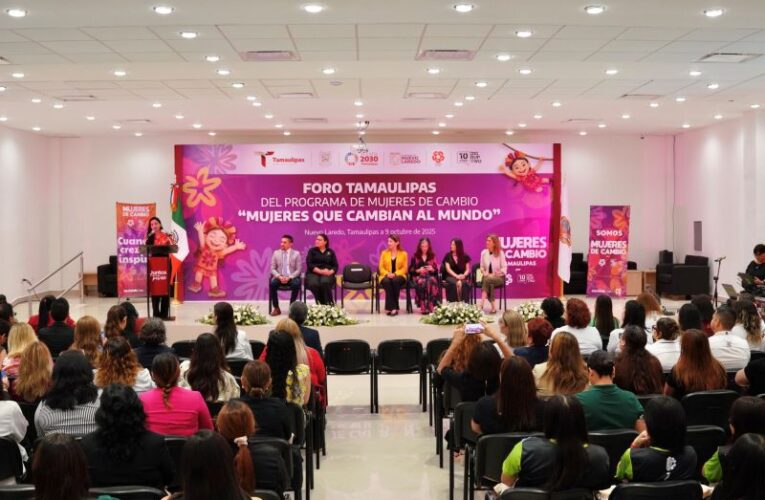 IMPULSAN EL EMPODERAMIENTO Y LIDERAZGO FEMENINO CON EL FORO “MUJERES QUE CAMBIAN AL MUNDO”