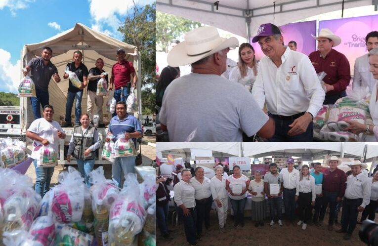 Llevan Américo y María la brigada Transformando Familias hasta el municipio de San Nicolás