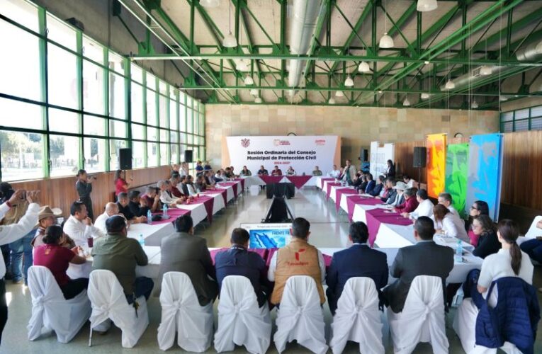 REALIZAN SEGUNDA SESIÓN ORDINARIA DEL CONSEJO MUNICIPAL DE PROTECCIÓN CIVIL