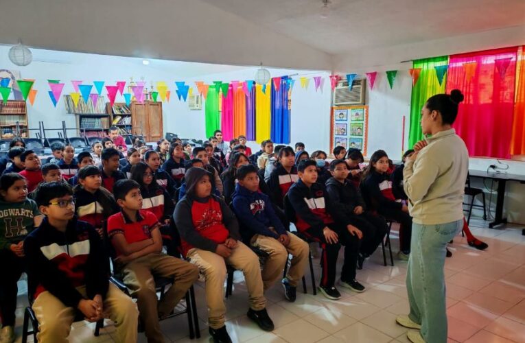 FORTALECE GOBIERNO MUNICIPAL EDUCACIÓN AMBIENTAL CON PLÁTICAS SOBRE HUERTOS ESCOLARES