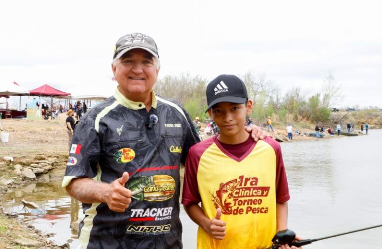 INVITA GOBIERNO DE NUEVO LAREDO A LA 2DA CLÍNICA Y TORNEO DE PESCA 2026