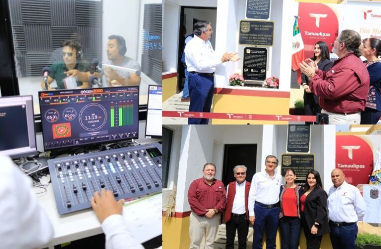 Llama Américo a consolidar un sistema de radio y televisión ético, veraz y al servicio de las y los tamaulipecos