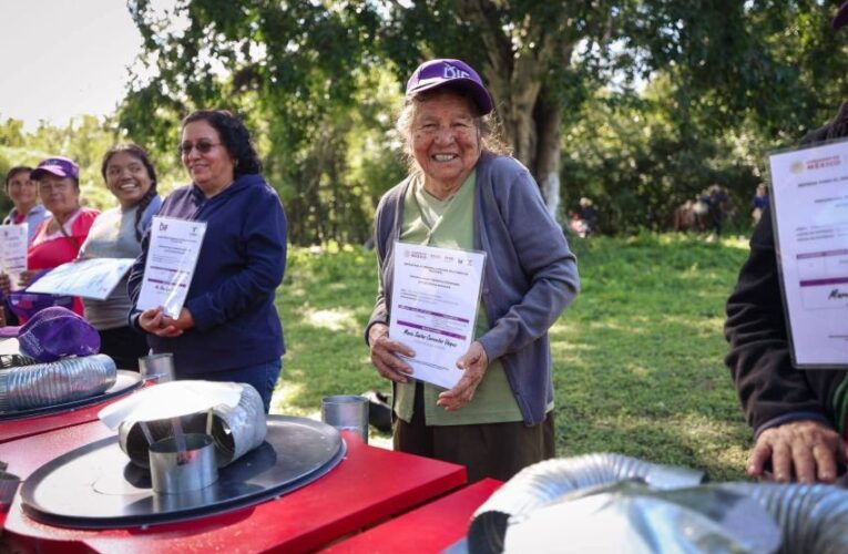 Refuerza DIF Tamaulipas el Programa de Estufas Ecológicas en comunidades rurales.