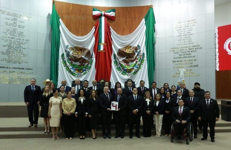 Recibe Congreso de Tamaulipas Cuarto Informe del gobernador Américo Villarreal