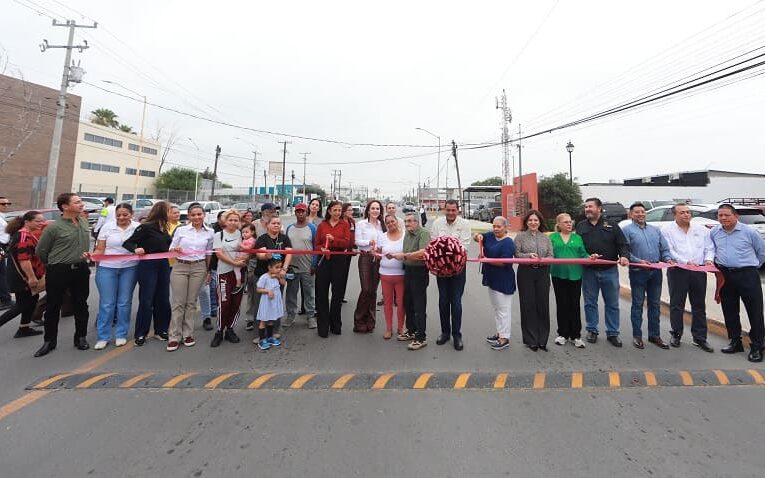 Entrega Alcaldesa Carmen Lilia Canturosas Obras de Infraestructura Hídrica y Urbana al sur de Nuevo Laredo