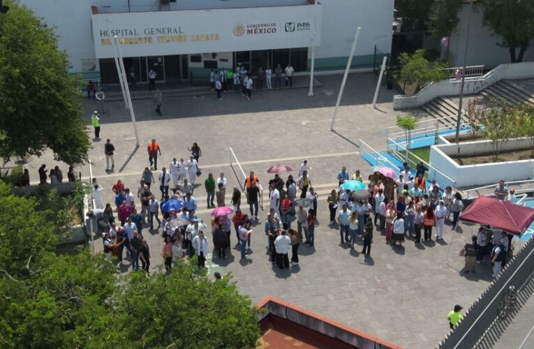 Refuerza Gobierno de Tamaulipas cultura de prevención con amplia participación en el Simulacro Nacional 2026