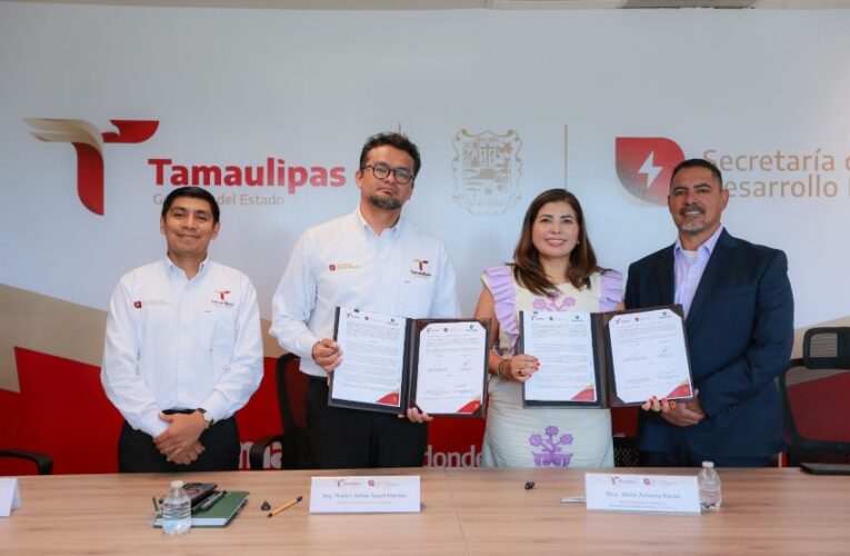 Consolidan SEDENER y Eservices alianza en favor del sector petrolífero en Tamaulipas