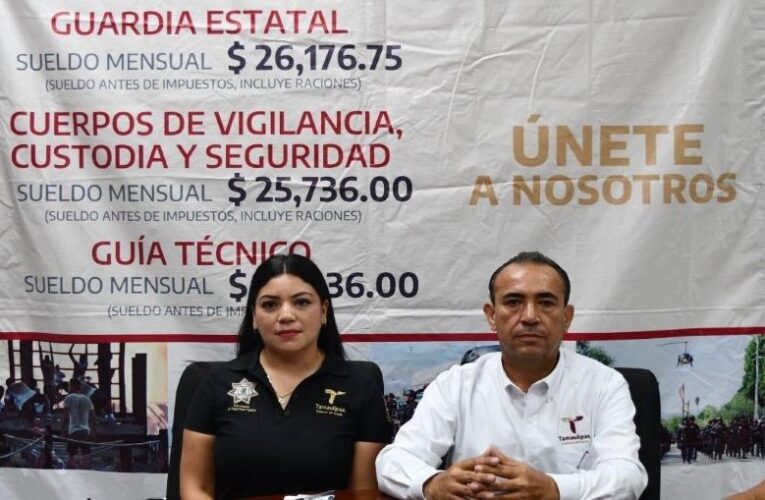 Continúa SSPT proceso de reclutamiento de Policía de Investigación con 32 vacantes operativas
