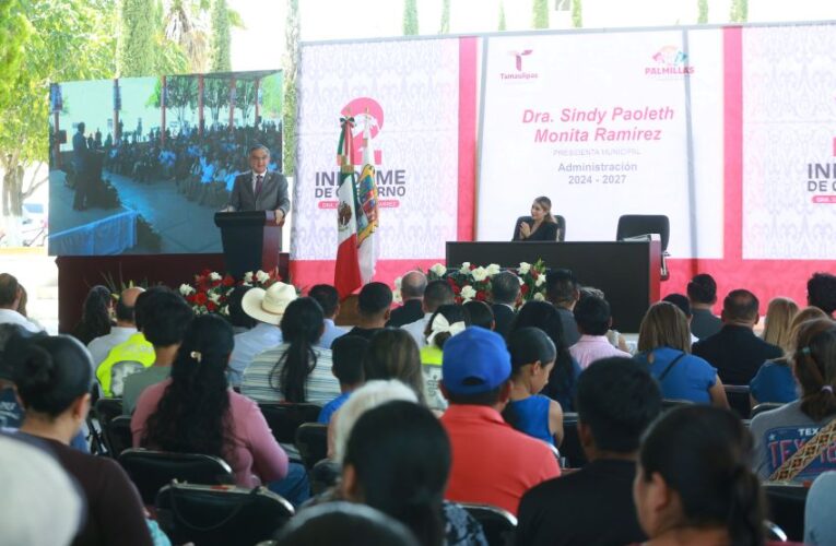 Refrenda Américo impulso a la vocación agropecuaria de Palmillas